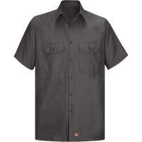 Chemise &agrave; manches courtes en tissu ind&eacute;chirable, Hommes, 3T-Grand, Charbon Solutions industrielles ALPHA
