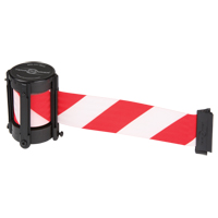 Replacement Cassettes For Utility, Advance & StowAway&reg; TensaBarrier&reg;, 13', White Tape Solutions industrielles ALPHA