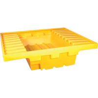 Ultra-Rack Sump&reg;, 51.5" L x 51.5" W x 12" H, 66 US gal. Capacity Solutions industrielles ALPHA