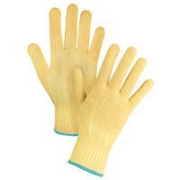 Gants tricot&eacute;s sans couture, Taille T-Grand/10, Calibre 7, Enveloppe en Kevlar, ASTM ANSI niveau A2/EN 388 niveau 3 Solutions industrielles ALPHA
