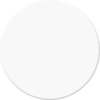 Marqueurs all&eacute;g&eacute;e/5S Armor Stripe, Cercle, 6" lo x 6" la, Blanc, Plastique Solutions industrielles ALPHA