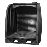 Abris de confinement des d&eacute;versements sans drain, 65" lo x 58" la x 69" h, Capacit&eacute; de charge 2000 lb Solutions industrielles ALPHA