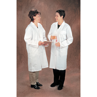 Sarraus de laboratoire, Poly-coton, Petit, Blanc Solutions industrielles ALPHA