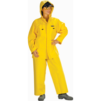 V&ecirc;tements imperm&eacute;ables Hurricane ignifuges et r&eacute;sistants &agrave; l'huile, v&ecirc;tements imperm&eacute;ables, 4T-Grand, Jaune Solutions industrielles ALPHA
