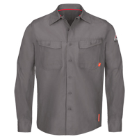 Chemises de travail IQ Endurance pour hommes, Petit, Gris Solutions industrielles ALPHA