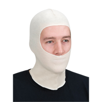 Passe-montagne pour vaporisation, Coton, Blanc Solutions industrielles ALPHA