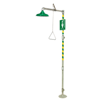 Floor Mount Drench Shower, Pedestal Solutions industrielles ALPHA