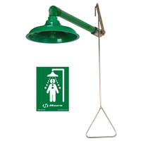Drench Shower, Wall-Mount Solutions industrielles ALPHA