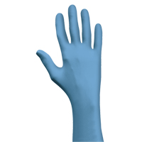 Gants N-Dex 7500PF, Moyen, Nitrile, 4 mils, Sans poudre, Bleu Solutions industrielles ALPHA