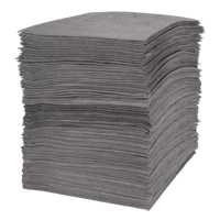 Premium Meltblown Sorbent Pads, Universal, 15" x 18", 30 gal. Absorbancy Solutions industrielles ALPHA