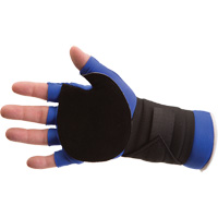 Anti-Impact Glove with Wrist Support, Size Small, Split Leather Palm Solutions industrielles ALPHA