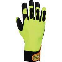 Gants pour scie &agrave; chaîne haute visibilit&eacute; Endura, Taille Grand/9, Paume Ch&egrave;vre Solutions industrielles ALPHA