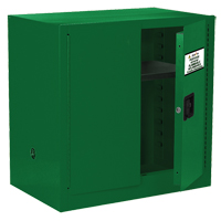 Armoire de rangement pour pesticides, 22 gal., 35" h x 35" l x 22" p Solutions industrielles ALPHA