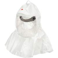 Cagoule Versaflo avec coiffe int&eacute;gr&eacute;e, Grand/Moyen, Coiffe souple, Bavette Simple Solutions industrielles ALPHA