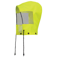 6037H Hood for Traffic Control Waterproof Safety Jacket, High Visibility Lime-Yellow, Polyester Solutions industrielles ALPHA