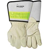 Gants de soudage pour monteur de ligne pour disjoncteur, Cuir fleur de vache, Taille Moyen Solutions industrielles ALPHA