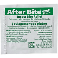 After Bite Insect Sting Relief Towelettes Solutions industrielles ALPHA