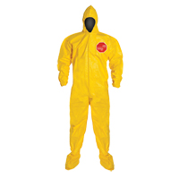 Combinaisons, Moyen, Jaune, Tychem 2000 Solutions industrielles ALPHA