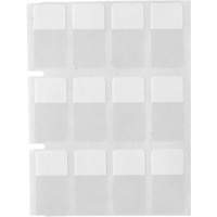 Core Series Self-Laminating Wire & Cable Labels, Vinyl, 0.5" L x 0.75" H, Clear Solutions industrielles ALPHA