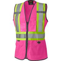 139PK Veste de s&eacute;curit&eacute; pour femme, Rose, T-petit, Polyester Solutions industrielles ALPHA