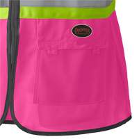 139PK Veste de s&eacute;curit&eacute; pour femme, Rose, T-petit, Polyester Solutions industrielles ALPHA