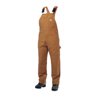 Salopettes en canevas de coton non doubl&eacute;e, Hommes, Grand, Brun Solutions industrielles ALPHA