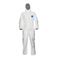 Coveralls, 2X-Large, White, Tyvek&reg; 500 Solutions industrielles ALPHA