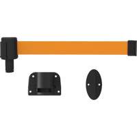 PLUS Wall Mount Barrier System, Plastic, Screw Mount, 15', Orange Tape Solutions industrielles ALPHA