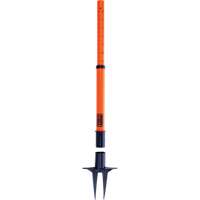 Montant de barri&egrave;re PLUS, Hauteur de 42", Orange Solutions industrielles ALPHA