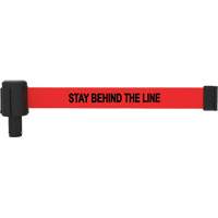 PLUS Banner Cassette, Caution, 15', Red Tape Solutions industrielles ALPHA