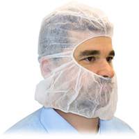 Disposable Hood, Polypropylene, White Solutions industrielles ALPHA