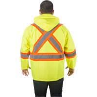 Imperm&eacute;able RZ1000, Polyester, Petit, Jaune lime haute visibilit&eacute; Solutions industrielles ALPHA