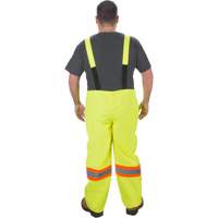 Salopette imperm&eacute;able RZ1000, Polyester, Petit, Jaune lime haute visibilit&eacute; Solutions industrielles ALPHA
