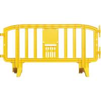 Barricade Movit, Emboîtables, 78" lo x 39" h, Jaune Solutions industrielles ALPHA
