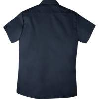 Chemise de travail &agrave; manches courtes en tissu crois&eacute;, Hommes, 4T-Grand, Bleu marine Solutions industrielles ALPHA