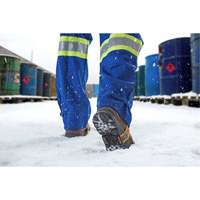 Crampons &agrave; glace mi-semelles intrins&egrave;ques, M&eacute;lange de polym&egrave;re, Traction Crampon, Taille unique Solutions industrielles ALPHA