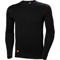 Maillot thermique &agrave; col rond &eacute;vacuant l'humidit&eacute; Lifa Max, Hommes, 2T-Grand, Noir Solutions industrielles ALPHA