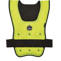 Veste refroidissante &agrave; &eacute;vaporation s&egrave;che &eacute;conomique Chill-Its 6687, Petit/Moyen, Jaune lime haute visibilit&eacute; Solutions industrielles ALPHA