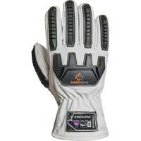 Gants r&eacute;sistant &agrave; la coupe et aux chocs Endura 378GKGVBE, Petit, Paume en Ch&egrave;vre, Poignet Conducteur Solutions industrielles ALPHA