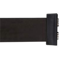 Cassette de ruban magn&eacute;tique pour barri&egrave;re de contr&ocirc;le des foules personnalis&eacute;e, 7', Ruban Noir Solutions industrielles ALPHA