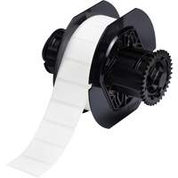 B33 Polyamide Coated Cloth Labels, Nylon, 1.5" L x 0.75" H, White Solutions industrielles ALPHA