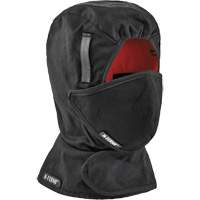 Doublure de casque de s&eacute;curit&eacute; d'hiver N-Ferno avec cache-bouche, Doublure en Molleton, Taille unique, Noir Solutions industrielles ALPHA