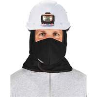 Doublure de casque de s&eacute;curit&eacute; d'hiver N-Ferno avec cache-bouche, Doublure en Molleton, Taille unique, Noir Solutions industrielles ALPHA
