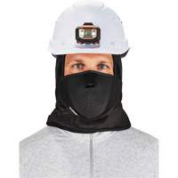 Doublure de casque de s&eacute;curit&eacute; d'hiver trois couches N-Ferno avec cache-bouche, Doublure en Molleton, Taille unique, Noir Solutions industrielles ALPHA