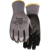 Stealth Vapour Coated Gloves, Small, Foam PVC Coating, 15 Gauge, Nylon Shell Solutions industrielles ALPHA