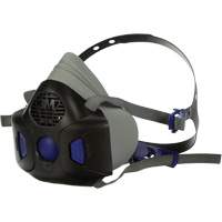 Respirateur r&eacute;utilisable &agrave; demi-masque s&eacute;rie HF-800 Secure Click, Silicone, Grand Solutions industrielles ALPHA