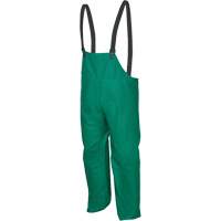 Pantalons imperm&eacute;ables avec limite dinflammabilit&eacute; Dominator, Grand, Polyester/PVC, Vert Solutions industrielles ALPHA