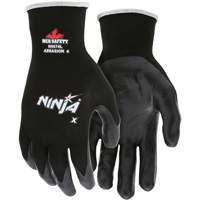 Gants enduits Ninja, Grand, R&ecirc;vetement Bipolym&egrave;re, Calibre 15, Enveloppe en Nylon/Lycra Solutions industrielles ALPHA