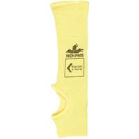 Manchon simple de s&eacute;curit&eacute; r&eacute;sistant &agrave; la coupure Cut Pro, Kevlar, 10", ASTM ANSI niveau A2, Jaune Solutions industrielles ALPHA