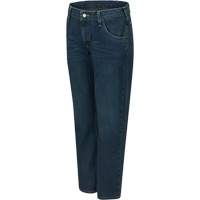 Jeans pour hommes &agrave; coupe droite &eacute;lastique, Tour de taille 30 Solutions industrielles ALPHA